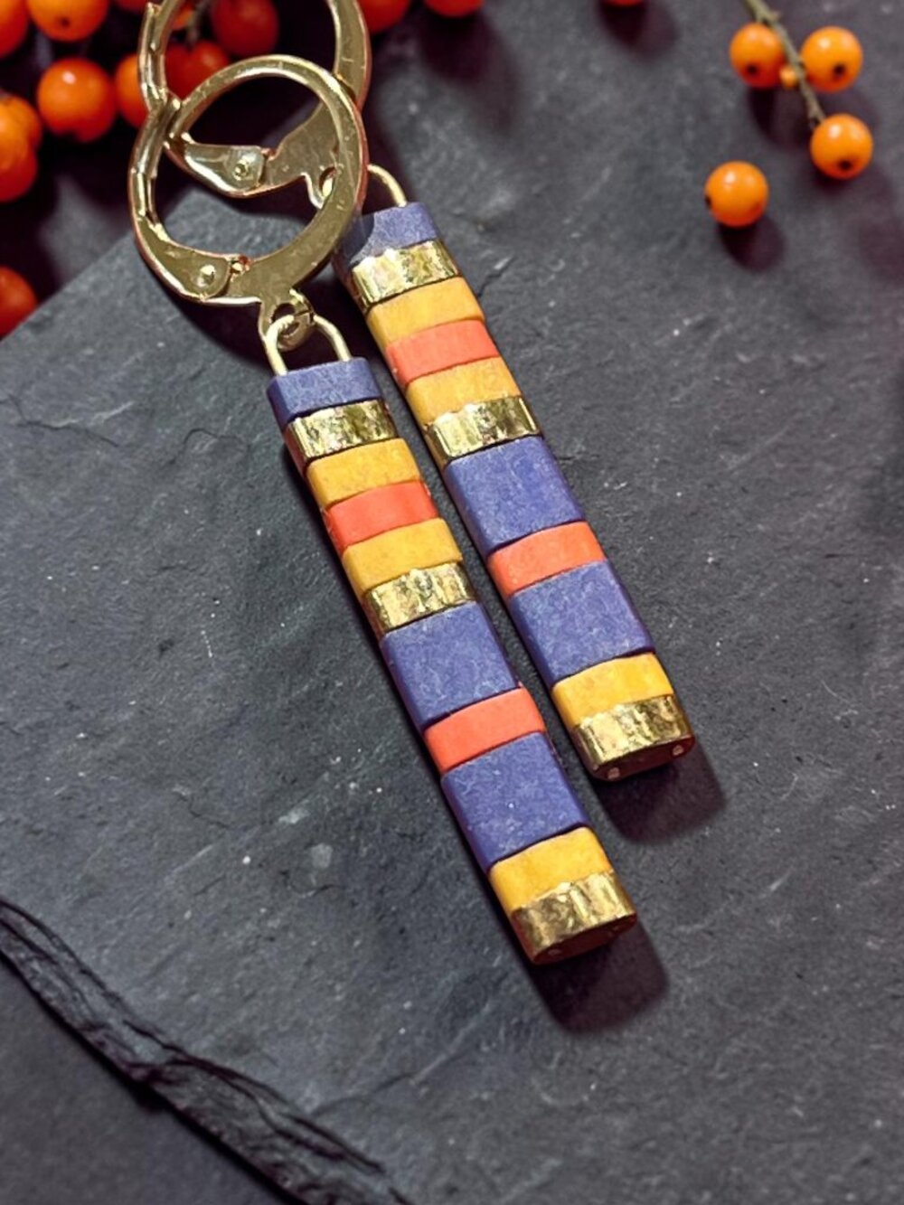 Tila Beaded Dangle Earrings | Modern Southwest | Boho Beaded Earrings